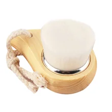 Щетка для очистки лица мыть глубокое очищение из мягкого волокна мягкая кисть для очистки дица массажер для лица Уход за кожей устройство для очистки пор косметический набор кистей для инструмента