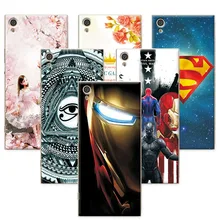 

Attractive For Sony Xperia XA1 Case Super Iron Man Back Cover Case For Sony XA1 G3121 G3112 G3123 5.0" XA 1 Silicone Coque