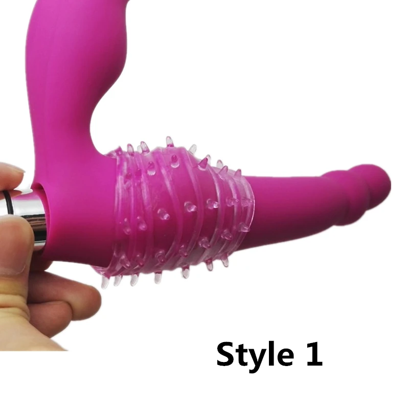 Black slut pimp Prostate dildo strapless dildo