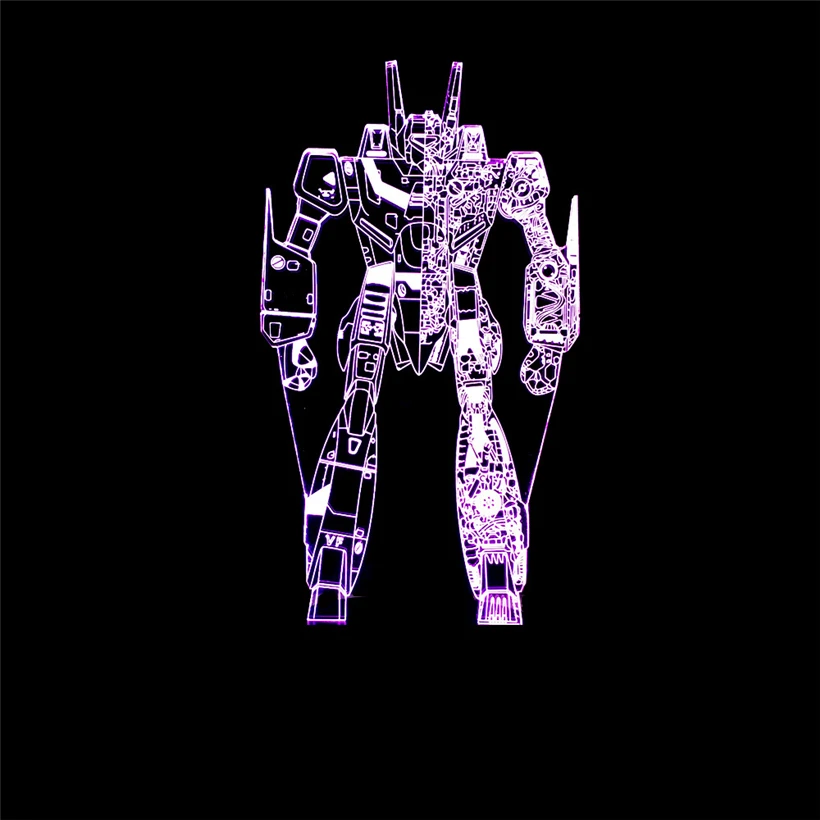 Robot 3d night light (5)