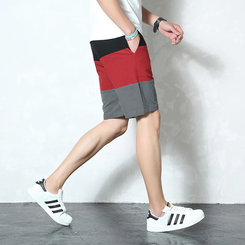 Legible Summer Short Pants Men Beach Shorts Male Casual Short Patchwork men's Clothing Men Shorts Pants 4XL