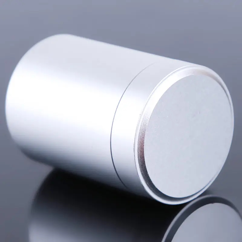 

Mini Tea Cans Multicolor Mini Tea Caddy Kung Fu Tea Sealed Cans Dried Fruit Collection Alloy Travel Portable Seal Tea Box Cans