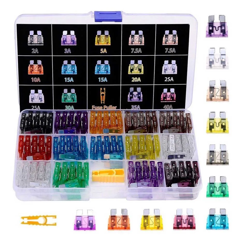 

140pcs ATO / APR / ATC Fuse Car Kit Assorted Auto Car Truck Standard Blades 2-40A LB88