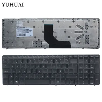 

New Portuguese Keyboard for HP EliteBook 8560p 8570P 8560B 6560b 6565b 6560P PO laptop keyboard With frame no point stick