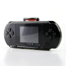 Portable 16 Bit PXP3 Handheld Game Player Video Game Console with AV Cable+2 Game Cards Classic Child Games PXP 3 Slim Station