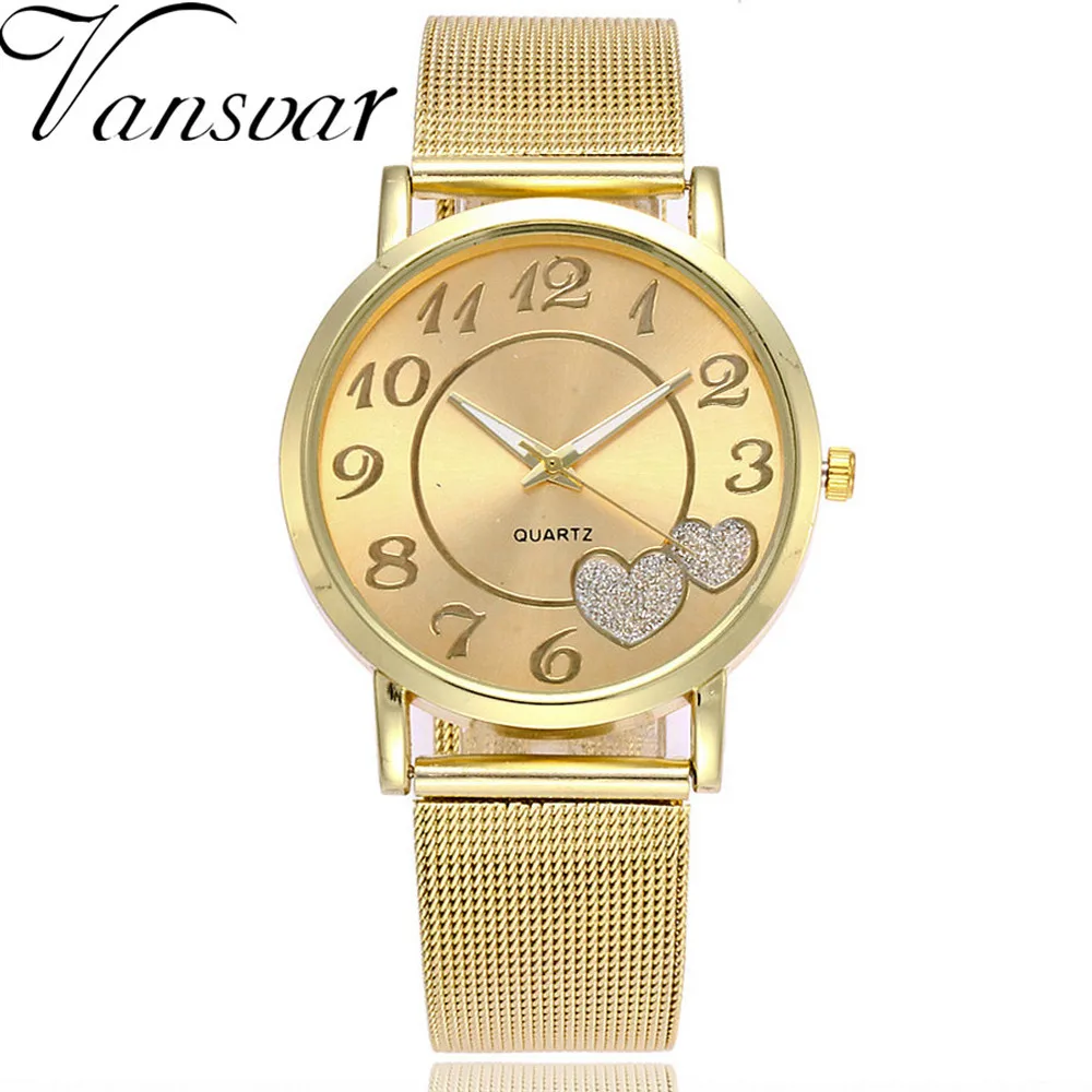 

Watch Women Dress Stainless Steel Band Analog Quartz Wristwatch Fashion Luxury Ladies Golden Rose Gold Watch Clock reloj mujerM3