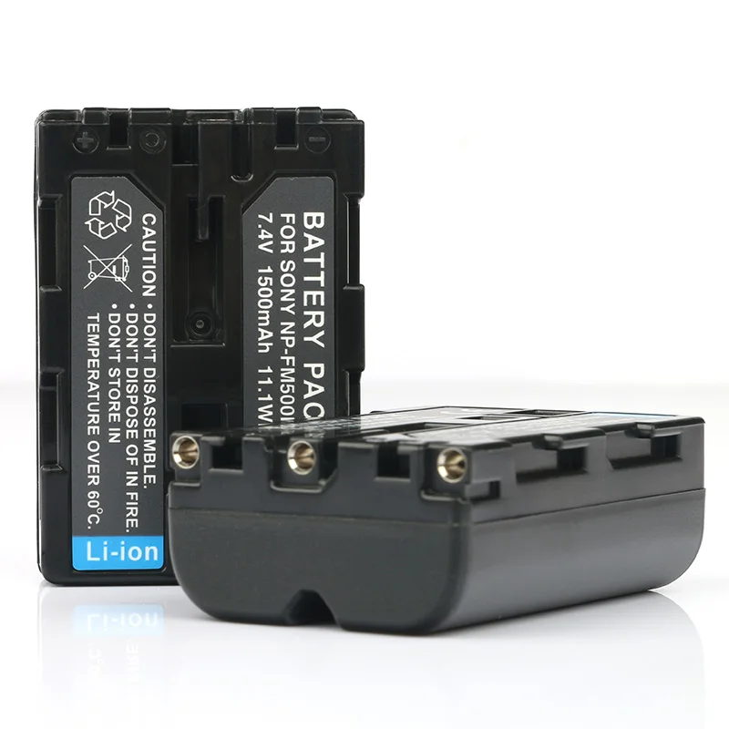 

LANFULANG 2PC Replacement Battery for Sony NP-FM500H Infolithium A900 A57 SLT-A57 A58 SLT-A58 A65 SLT-A65 A68 SLT-A68 Camera
