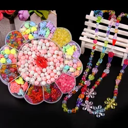 Cuentas de semillas hechas a mano para hacer joyas, manualidades, juguetes para niños y niñas, juguetes educativos, regalo