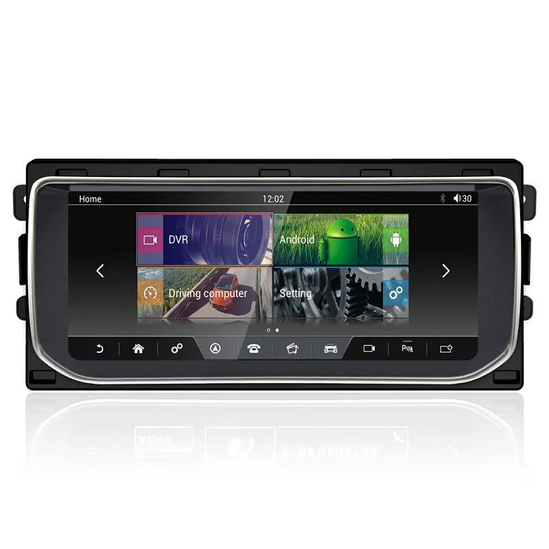 10,2" Android автомобильный мультимедийный Стерео DVD gps навигатор для Range Rover Sport HSE Cherry Evoque Vogue 2012 2013