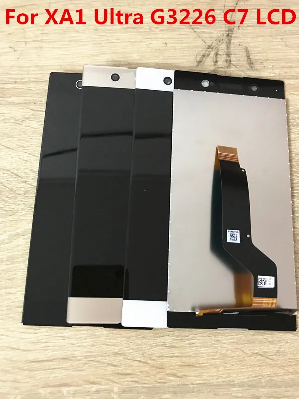 

For Sony for Xperia XA1 Ultra G3221 G3212 G3223 G3226 Lcd Screen + Touch Display Glass Digitizer Frame Full Assembly