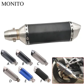 

For YAMAHA YZ 125 250 450 250F 450F 250X 250FX 450FX Motorcycle Carbon fiber exhaust escape Modified Exhaust Muffler