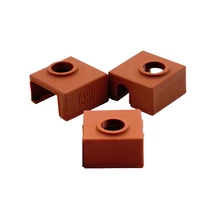 3D Printer Heater Block Silicone Cover Mk7/Mk8/Mk9 Hotend For Creality Cr-10,10S,S4,S5,Ender 3, Anet A8