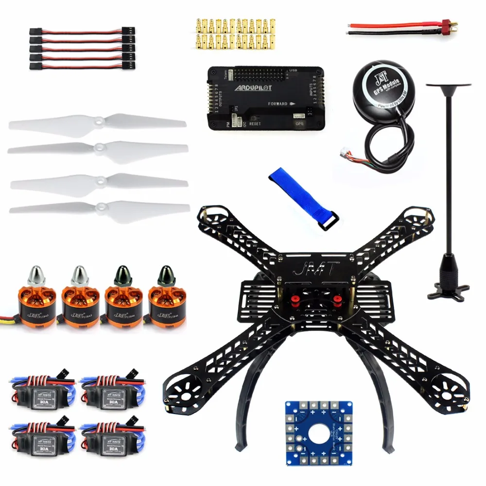 

DIY RC Drone Quadrocopter X4M380L Frame Kit APM 2.8 Flight Control GPS Brushless Motor Quadcopter F14893-K