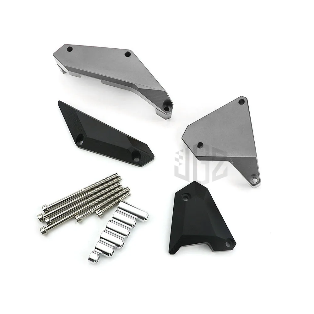 Мотоцикл CNC алюминиевый двигатель Защита от скольжения Краш Pad крышка защита от падения для YAMAHA MT07 2013 аксессуары