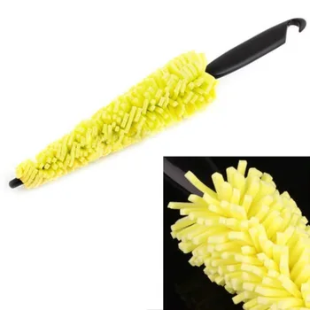 

Car Wheel Wash Brush Plastic Handle Vehicle Cleaning Brush Wheel Rims Tire Washing Brush Auto Scrub Brush Car Wash Sponges Tools