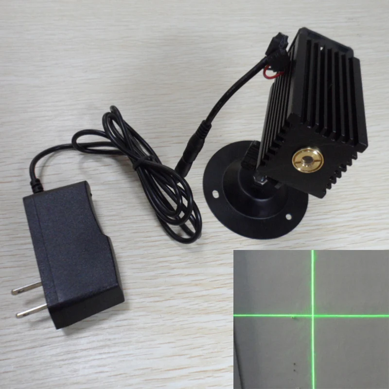 

Long bright cross linear green laser marking laser laser head positioner 200MW