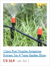 10~30m 4/7mm Hose Potted Flower Plant Watering Kits Garden Sprinkler System Outdoor Micro Drip Irrigation System Cooling System