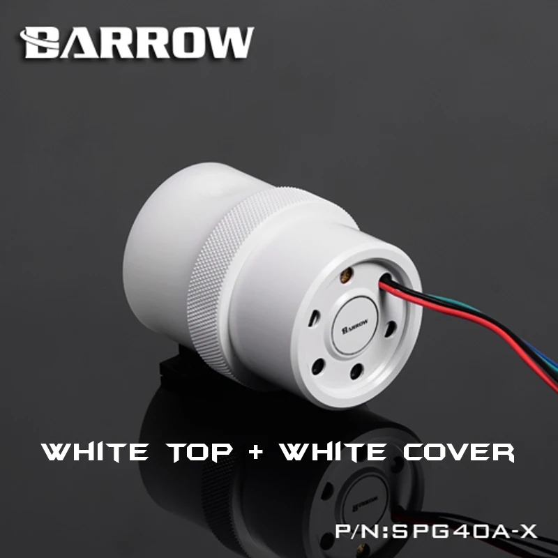 Barrow SPG40A-X, 18W PWM Combination Pumps, Wite Reservoirs, Pump-Reservoir Combination, 90/130/210mm Reservoir Component