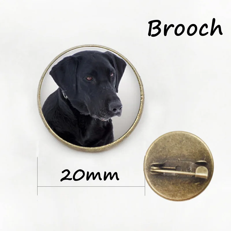Dog Lovers brooch my friend paw prints pet dog art picture men women animal brooches pins glass cabochon dome Jewelry gift