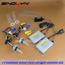 DLT HID ксеноновый блок зажигания Быстрый Яркий Быстрый старт Балласт реактор блоки переменного тока конверсионный комплект 12 В 55 Вт лампы H7 H1 H11 6500K лампы