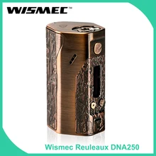 Зазор Wismec рел DNA 250 коробка мод выходная мощность 250 Вт Evolv DNA250 TC/VW мод no 18650 батарея электронная сигарета