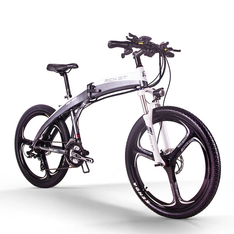 RichBit New RT-880 Electric Bike Folding ebike Mountain Electric Bicycle European Quick delivery Li-on 36V*250W 9.6Ah Battery