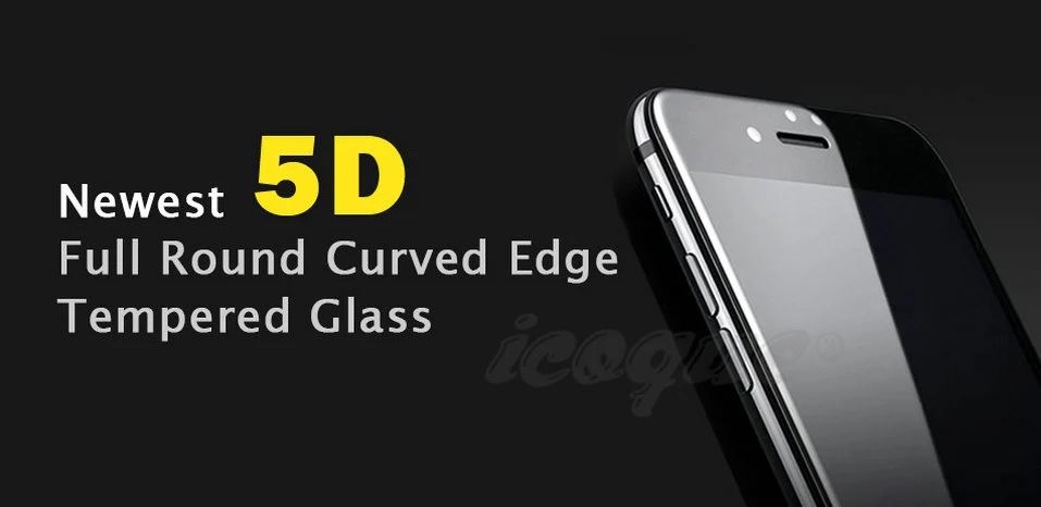 Icoque 5D Screen Protector For Samsung Galaxy J5 Pro Glass Full Cover 9H Film Curved Edge For Samsung J5 Pro Tempered Glass (1)