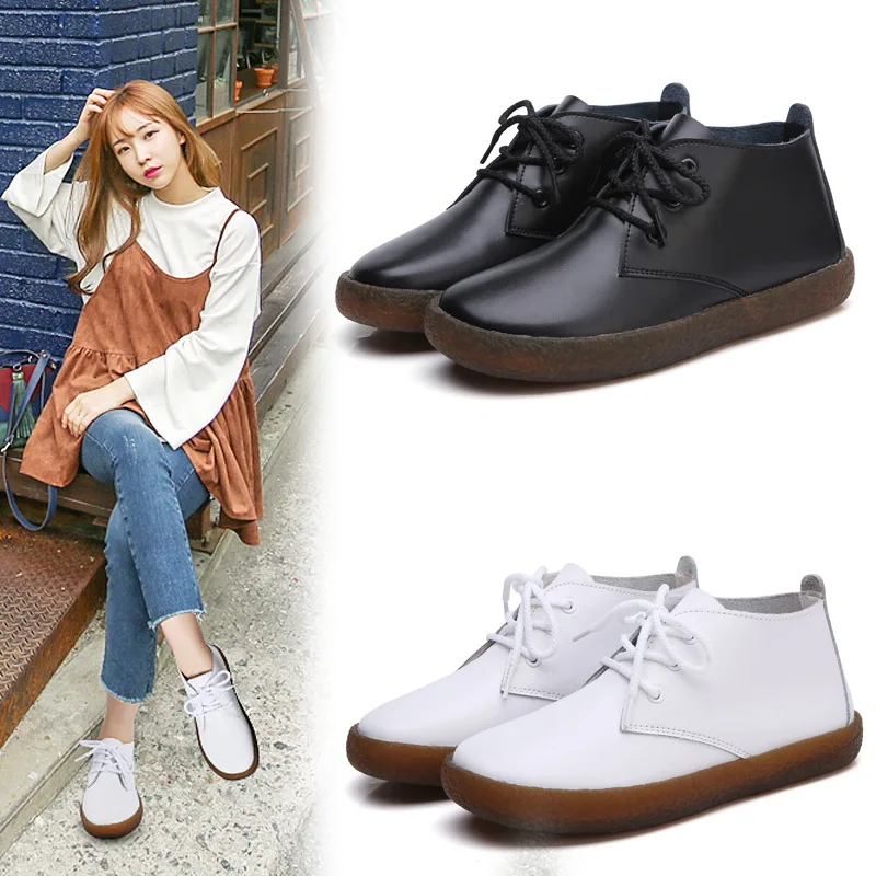 

women shoes 2019 summer women sneakers lace-up woman solid color female casual shoes tenis