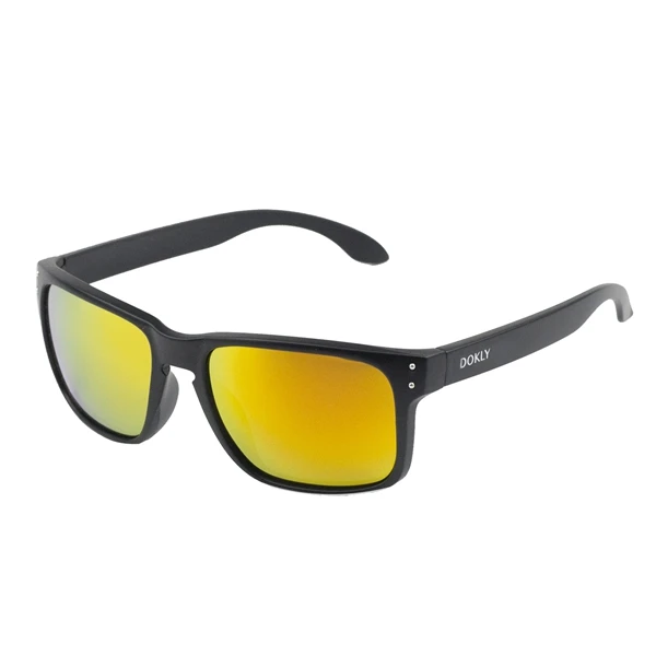 Dokly Брендовые мужские солнцезащитные очки, модные солнцезащитные очки, дизайнерские солнцезащитные очки с разноцветным покрытием, мужские солнцезащитные очки Oculos De Sol UV 400 - Цвет линз: B4