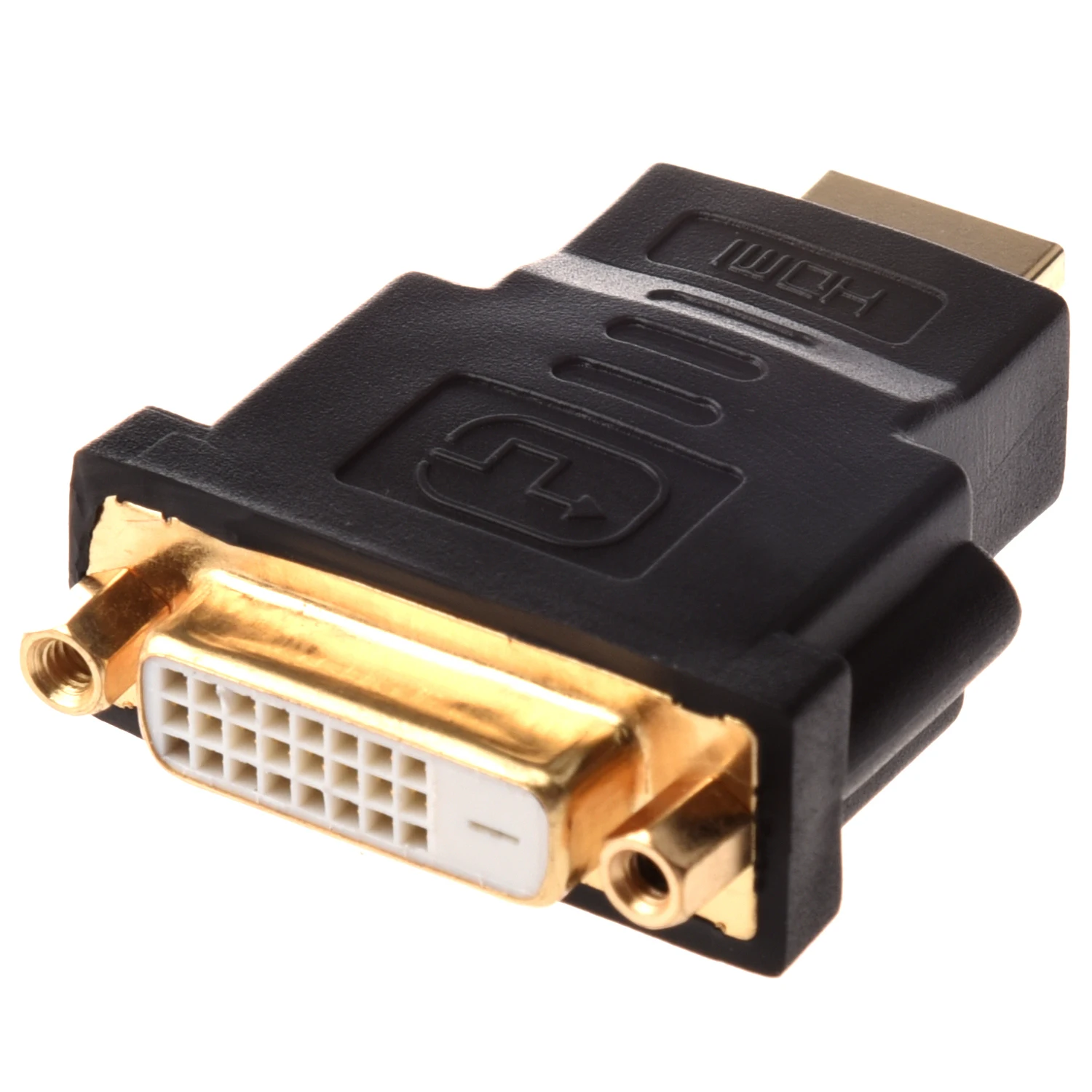 HDMI to DVI Adapter /Gold Plated Connector (Male to Female)