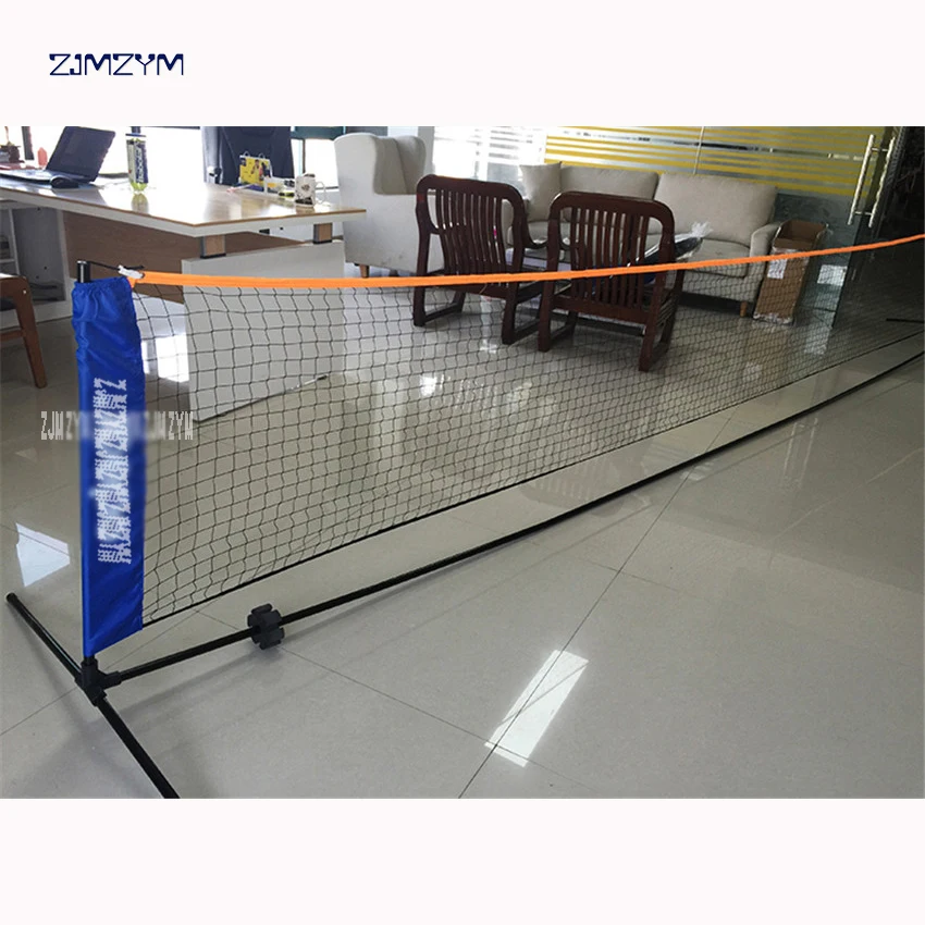 

High Quality Professional Training Square Mesh Standard Badminton Net Sports Net for Outdoor Badminton Tennis Net Replacement 6M