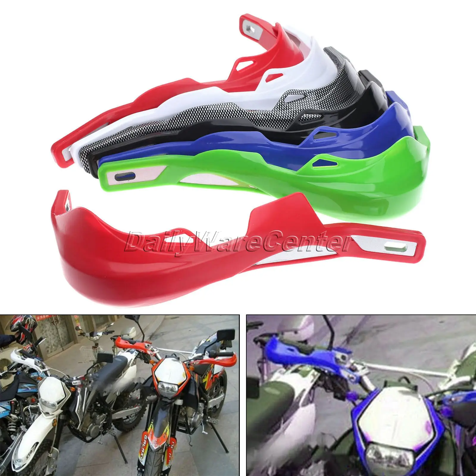 

7/8" 22mm Motorcycle Scooter ATV Brush Handbar Hand Guards Handlguard for Honda Motocross Dirt Pit Bike Off Road Motorbike Parts