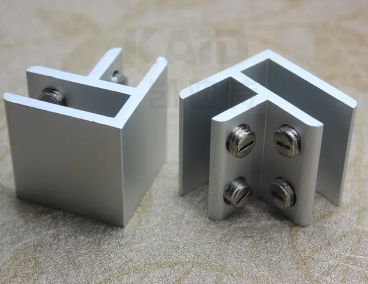 Buy 30PCS/Lot Anodized Aluminum 2 Way 90 Degree Corner