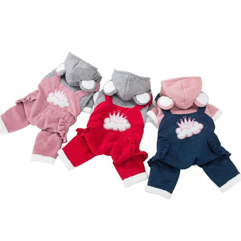 Cute Ears Pitbull Funny Dog Clothing Small Puppy Apparel For Yorkie Accessories Cute Winter Warm Thick Pet Hoodie Coat Pug Cute Ears Pitbull Funny Dog Clothing Small Puppy Apparel For Yorkie Accessories Cute Winter Warm Thick Pet Hoodie Coat Pug
