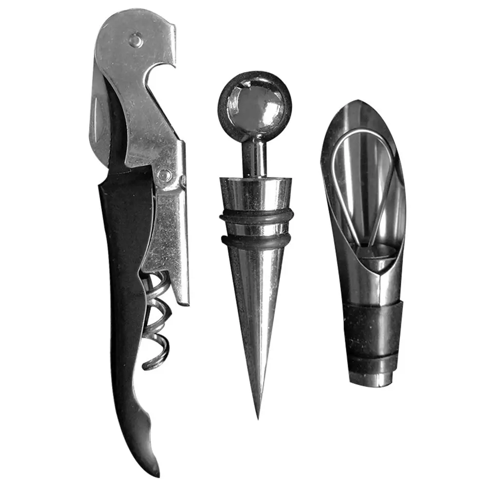 Sweettreats Wine Bottle Corkscrew Accessory Wine Tool Set Bottle Shaped