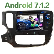 Quad Core 8” Android 7.1 2GB RAM 4G Wifi Audio SWC DAB+ Car DVD Player Radio GPS Navi Stereo For Mitsubishi Outlander 2014-2015