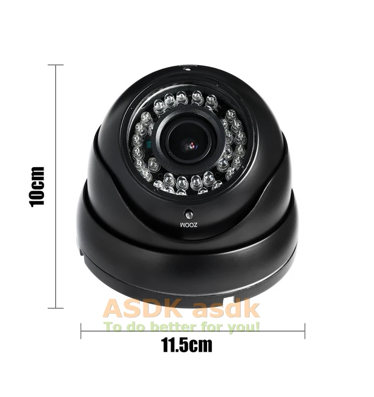 Водонепроницаемая 1080P 2 8 12 мм зум ip камера 2.0MP 36 LED наружная безопасности ONVIF ночное