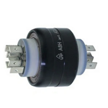 

8 Poles Mercury Slip Rings Transmitting Signal And Power Mercury Contact Max. 200RPM Speed In Resistors Cutting Machine