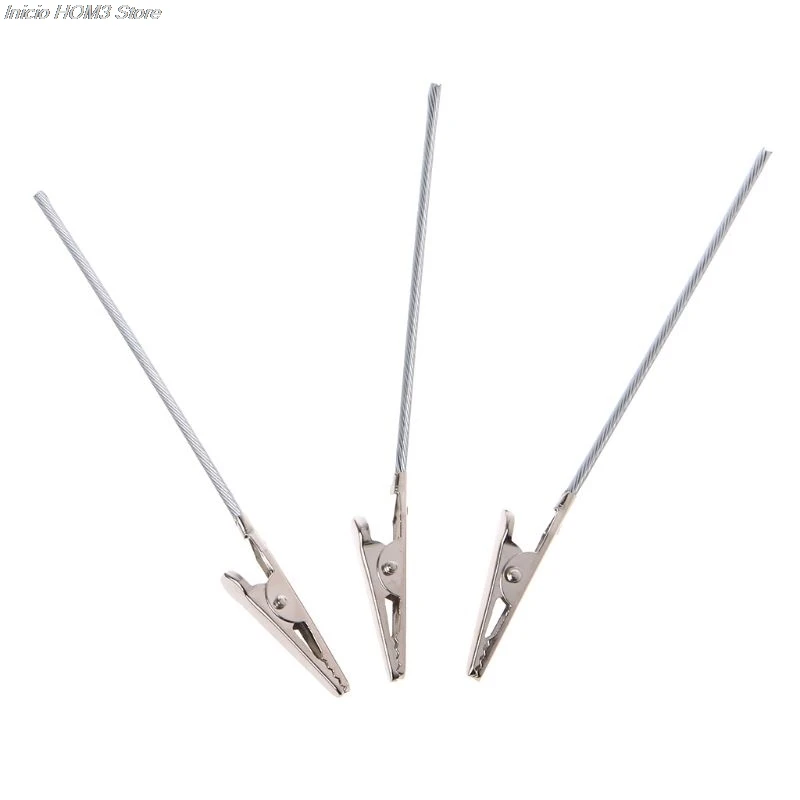 

Clamp repair and decoration with wire EX217 Alligator rope Long tail Wire rope Binding Metal clip