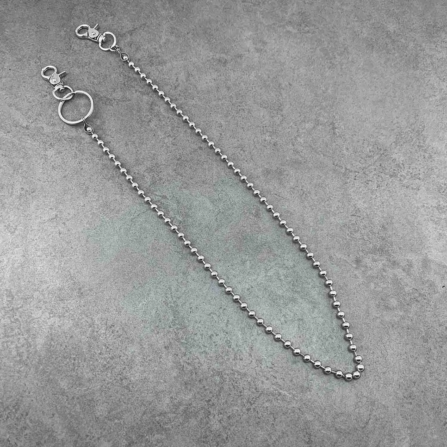 Grande Portachiavi A Spilla Da Balia Vintage 14 Cm - Accessorio Unisex In Metallo Per Cintura, Borsa, Pantaloni - Stile Punk, Gotico, Hip Hop