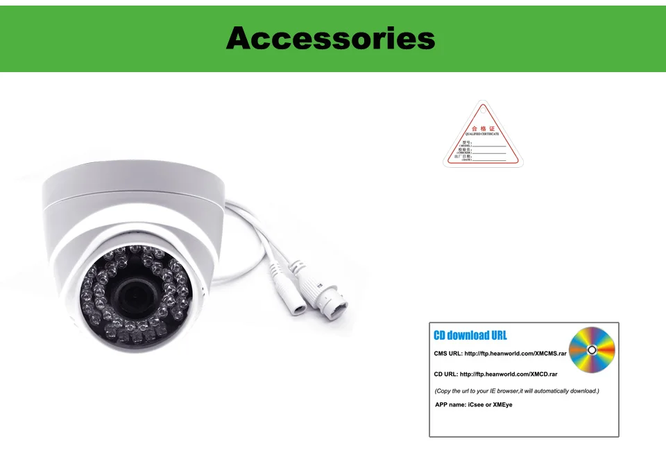 CCTV Video Surveillance Security Camera