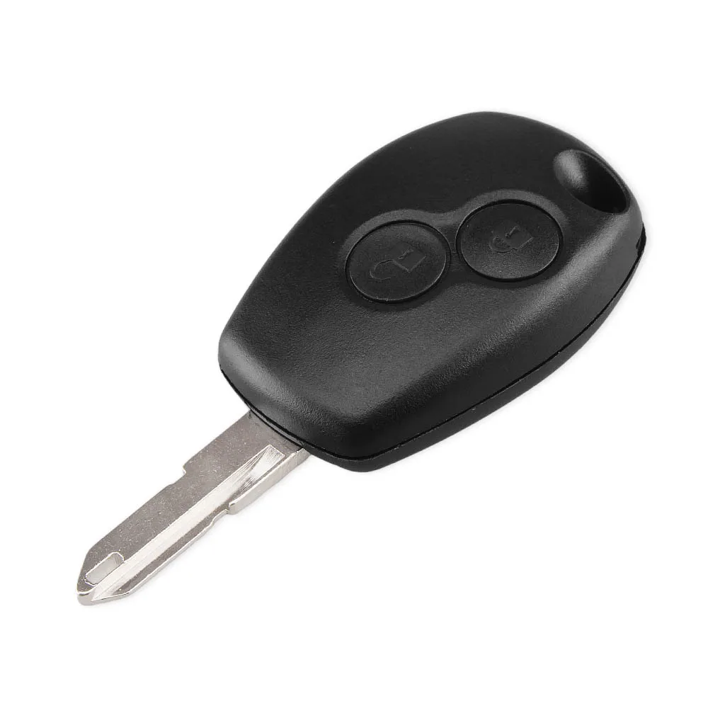 KEYYOU 2 кнопки чехол для дистанционного ключа от машины оболочка для Renault Megane модус Espace Лагуна Duster Logan Clio Kango для NISSAN ALMERA