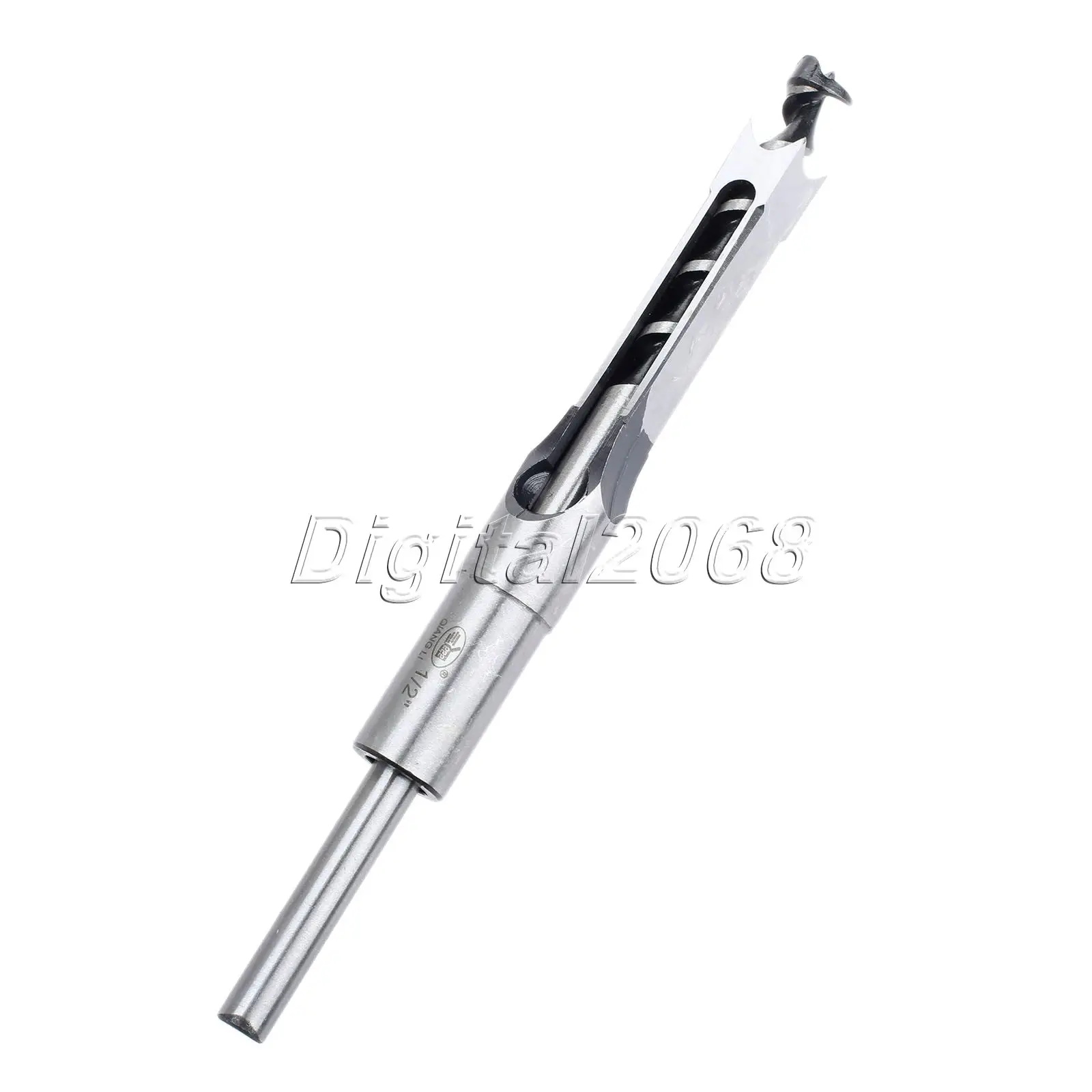 

Hot 1pc HSS Square Wood Hole Saw Wood Drilling Mortising Mortiser Chisel Twist Drill Bit Set 1/2"(12.7mm) Woodworking Tool Bit
