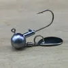 5 unids/lote calidad afilado de plomo de la cabeza de la plantilla GANCHO 2G/4G Jigging pesca gancho suave para atraer con cuchara Spinner Pesca ► Foto 3/6