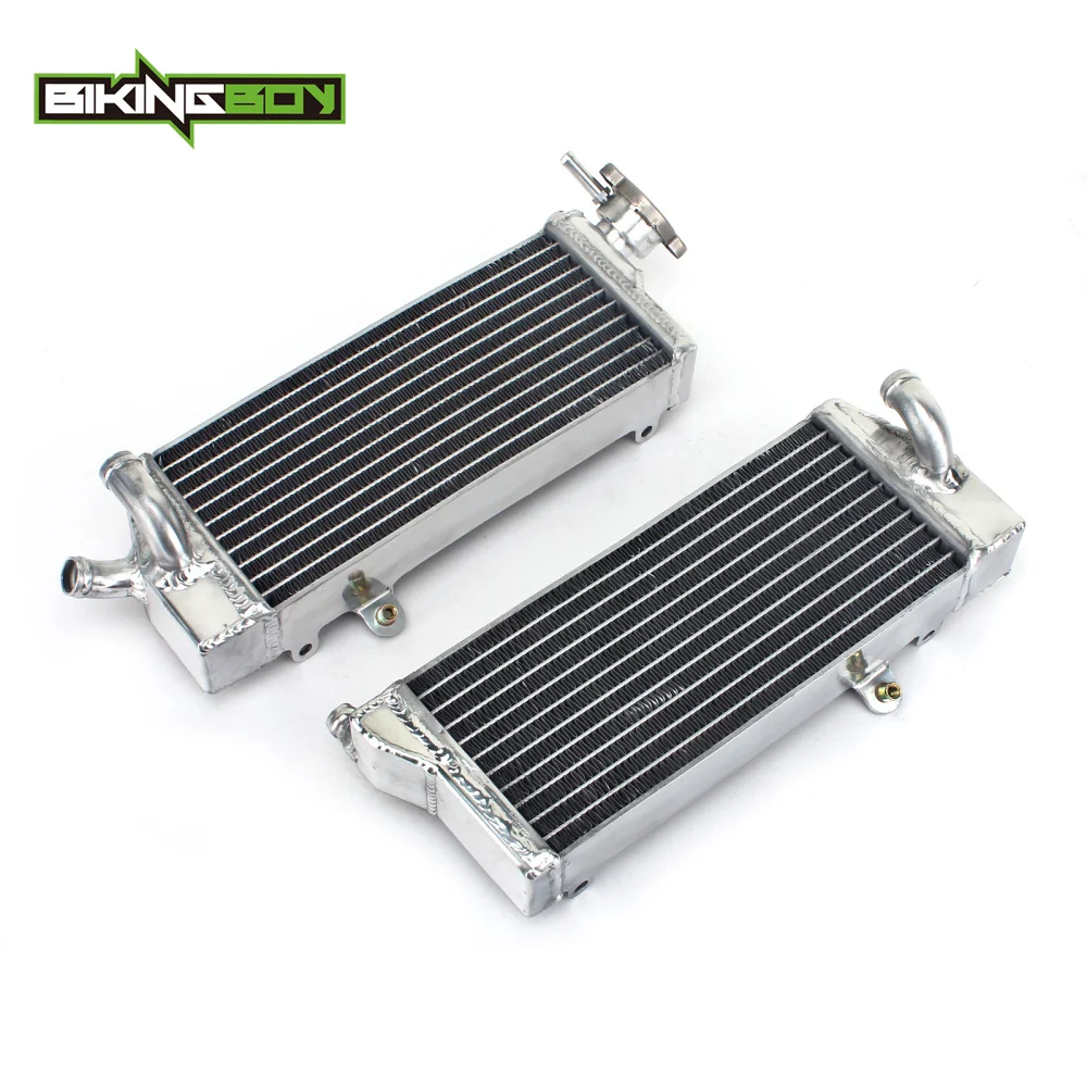 

BIKINGBOY Aluminium Core MX Offroad Motorcycle Engine Radiator Cooling for KTM SX125 SX144 SX250 SX 125 144 250 SXS125 SXS250