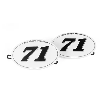 

Vintage Motorcylce Table Number Plate Bracket 2pcs for MOTO CAFE RACER Scrambler for YAMAHA Cafe Racer