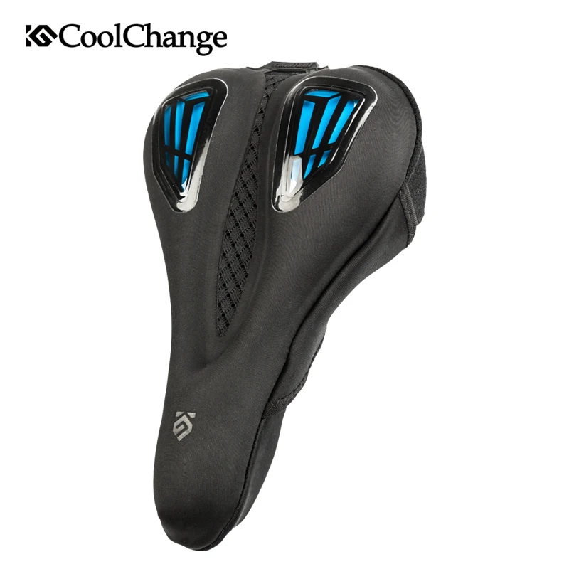 CoolChange Bicycle Saddle Liquid Silicone Gels Cycling Saddle Cover Hollow Breathable Comfortable Cushion Bike Soft Seat Cover CoolChange Bicycle Saddle Liquid Silicone Gels Cycling Saddle Cover Hollow Breathable Comfortable Cushion Bike Soft Seat Cover