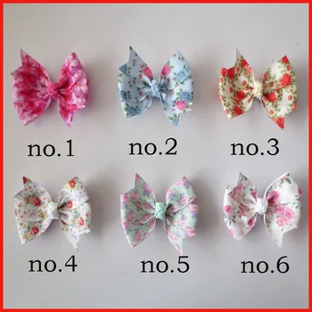 

20 BLESSING Girl 3.25" Abby Hair Bow Clip Easter Accessories Flower Spring