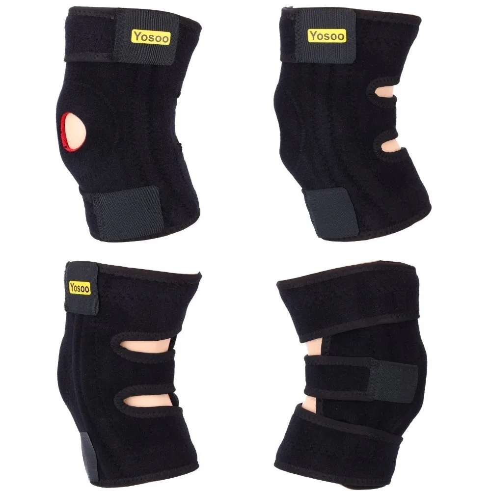 

Yosoo Adjustable Sports Leg Knee Support Brace Patella Stabilizer Sport Joint Kneecap Support Wrap Protector Pads For Men Women
