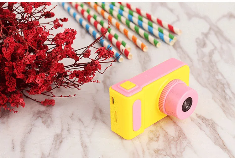 Цифровая камера 1080P мини-камера для детей, милая мультяшная камера, многофункциональная игрушечная камера, детский подарок на день рождения, детские игрушки